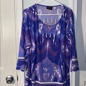 Bob Mackie. Top plus size 2x